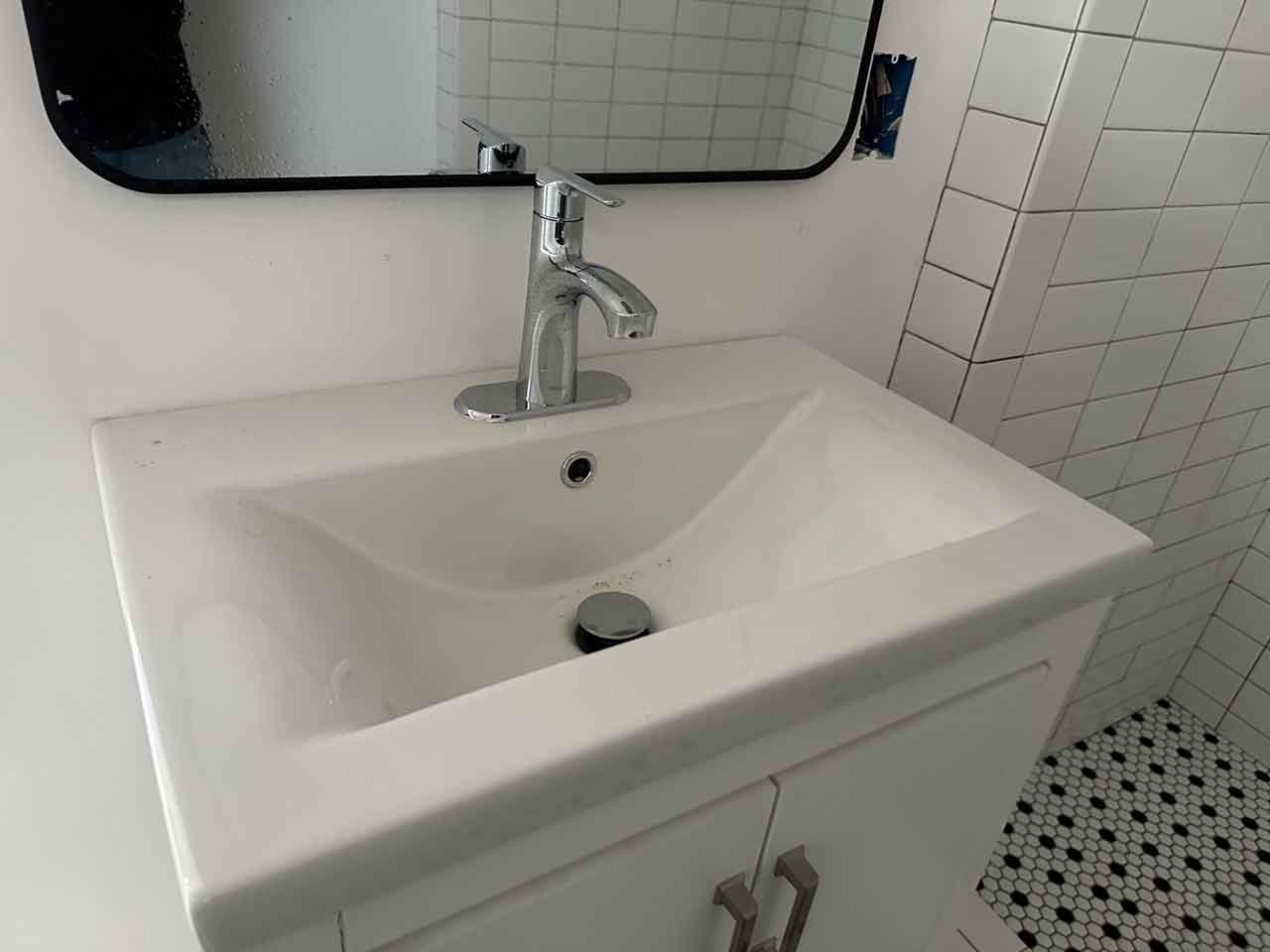 Bathroom Finish Plumbing