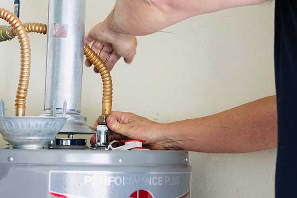 Water heater installation