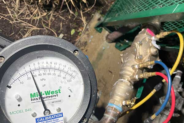 Backflow prevention & testing